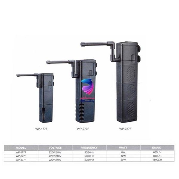 فیلتر داخلی آکواریوم سوبو WP-377F - Image 3