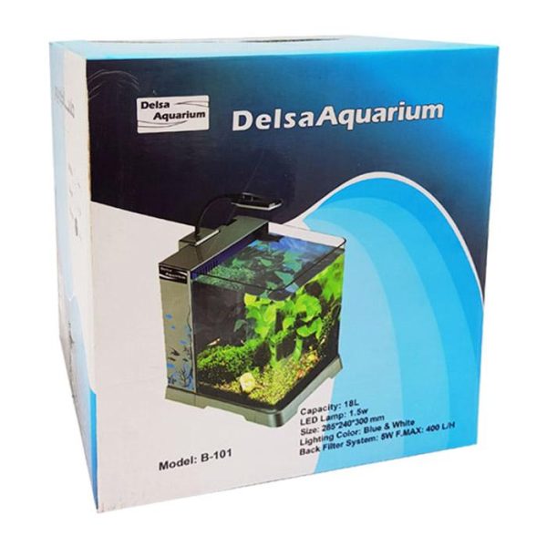 آکواریوم دلسا مدل B101- بدون پایه - Image 4