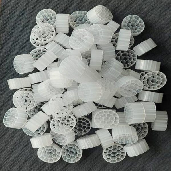 بیوبال آکواریوم 2.5 سانتی سفید 10عددی