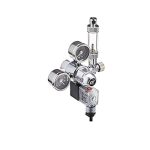 مانومتر و رگلاتور شیر برقی دار co2 مدلPM-217 اوشن فری - Image 3