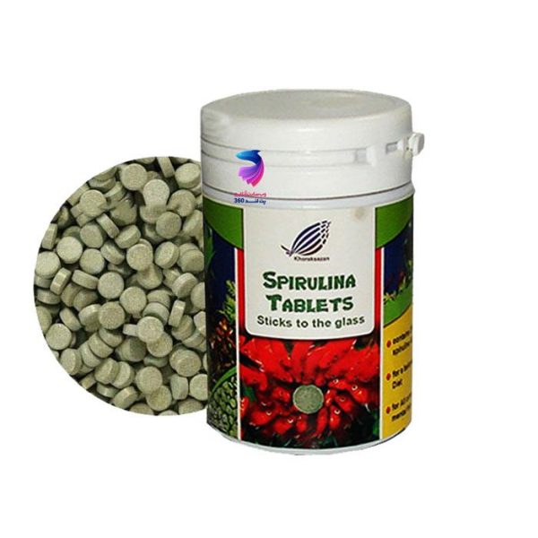 غذای قرصی اسپرولینا خوراک سازان