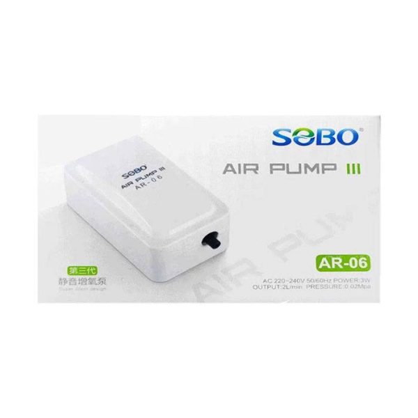 پمپ هوا آکواریوم سوبو مدل AR-06