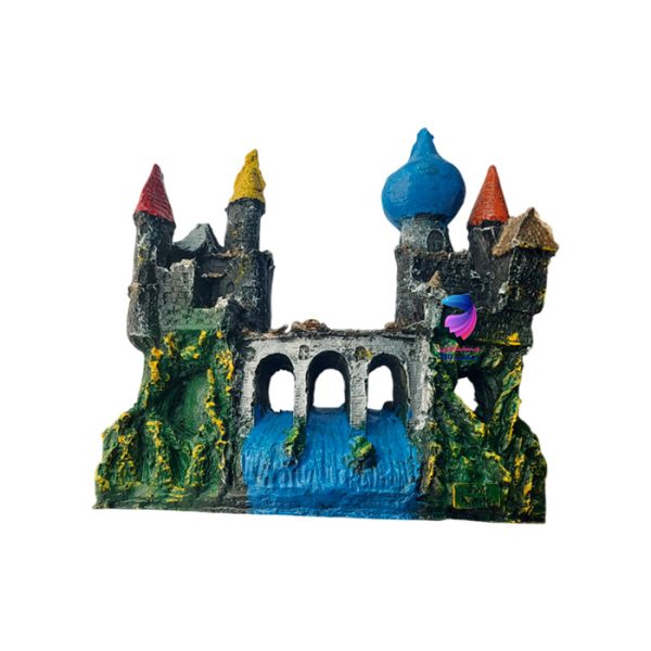 دکور آکواریوم پلی استر قلعه کد 8