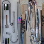 ورودی و خروجی استیل فیلتر سطلی اسکیمردار موفان