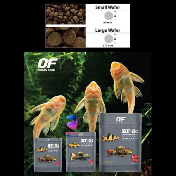 غذای قرصی ماهیان کف خوار و میگو BF-G1 اوشن فری - Image 5